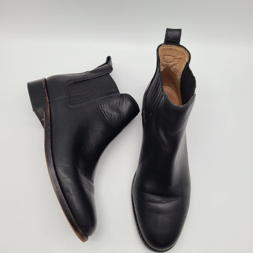 Madewell Black Ankle Boots - Picture 6 of 12